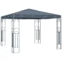 Cenador con tira de luces LED gris antracita 300x300 cm de vidaXL, Carpas y cenadores - Ref: Foro24-3070339, Precio: 267,31 €...