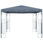 Cenador con tira de luces LED gris antracita 300x300 cm de vidaXL, Carpas y cenadores - Ref: Foro24-3070339, Precio: 270,73 €...