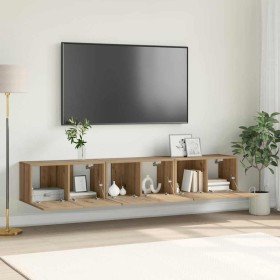 Conjunto de mueble de TV 3 pcs Marrón 60 x 30 x 30 cm en Muebles TV | Comprar online en Foru.es