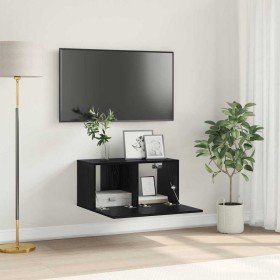 Conjunto de mueble de TV Negro 60 x 30 x 30 cm en Muebles TV | Comprar online en Foru.es
