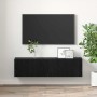 Conjunto de mueble de TV 2 pcs Negro 60 x 30 x 30 cm en Muebles TV | Comprar online en Foru.es