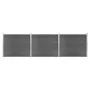 Juego de paneles de valla WPC negro 526x146 cm de vidaXL, Paneles de vallas - Ref: Foro24-3070460, Precio: 615,21 €, Descuent...