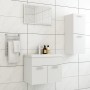 Juego de muebles de baño madera de ingeniería blanco de vidaXL, Muebles de baño - Ref: Foro24-3071000, Precio: 109,06 €, Desc...
