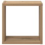 Estanterías de pared 2 pcs Roble artesanal 26 x 15 x 26 cm en Estanterías | Comprar online en Foru.es