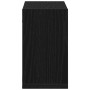 Estanterías de pared 4 pcs Roble Negro 26 x 15 x 26 cm en Estanterías | Comprar online en Foru.es