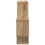 Estante de pared con estante Roble artisan 82 x 15 x 51 cm en Estanterías | Comprar online en Foru.es