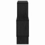 Estante de pared con estante Roble negro 82 x 15 x 51 cm en Estanterías | Comprar online en Foru.es