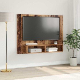 Conjunto de mueble de TV Madera envejecida 120 x 23,5 x 90 cm en Muebles TV | Comprar online en Foru.es