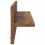 Estante de pared 2 pcs Madera Vieja 80 x 11,5 x 18 cm en Estanterías | Comprar online en Foru.es