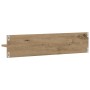 Estante de pared 2 pcs Roble artesanal 80 x 11,5 x 18 cm en Estanterías | Comprar online en Foru.es