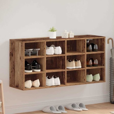 Armario Zapatero con estante Madera vieja 103 x 30 x 51 cm en Zapateros y organizadores de calzado | Comprar online en Foru.es