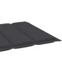 Sun loungers 2 units solid teak wood with anthracite cushion by vidaXL, Loungers - Ref: Foro24-3073186, Price: 594,07 €, Disc...