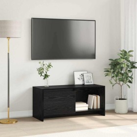 Conjunto de mueble de TV Roble Negro 90 x 35 x 40 cm en Muebles TV | Comprar online en Foru.es