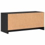 Conjunto de mueble de TV Roble Negro 90 x 35 x 40 cm en Muebles TV | Comprar online en Foru.es