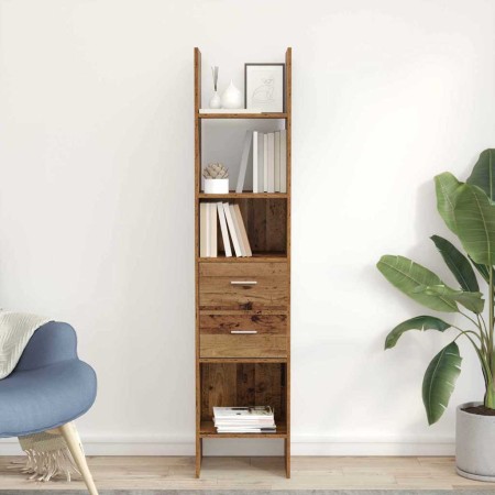 Estantería para libros Madera vieja 40 x 35 x 180 cm en Librerías y estanterías | Comprar online en Foru.es