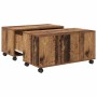Mesa de Café Madera vieja 75 x 75 x 38 cm Madera de ingeniería en Mesas de centro | Comprar online en Foru.es