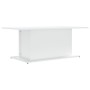Mesa de centro madera de ingeniería blanca 102x55,5x40 cm de vidaXL, Mesas de centro - Ref: Foro24-810307, Precio: 44,83 €, D...