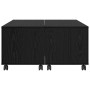 Mesa de Café Roble Negro 75 x 75 x 38 cm Madera de ingeniería en Mesas de centro | Comprar online en Foru.es