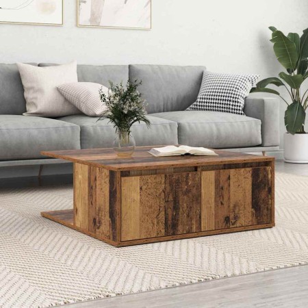 Mesa de Café con cajón Madera antigua 80 x 80 x 31 cm en Mesas de centro | Comprar online en Foru.es