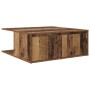 Mesa de Café con cajón Madera antigua 80 x 80 x 31 cm en Mesas de centro | Comprar online en Foru.es