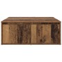 Mesa de Café con cajón Madera antigua 80 x 80 x 31 cm en Mesas de centro | Comprar online en Foru.es