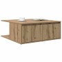 Mesa de Café Roble artisan 80 x 80 x 31 cm Madera contrachapada en Mesas de centro | Comprar online en Foru.es