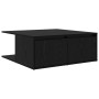Mesa de Café Roble negro 80 x 80 x 31 cm Madera contrachapada en Mesas de centro | Comprar online en Foru.es