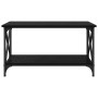 Mesa de Café Roble negro 80 x 45 x 45.5 cm Madera contrachapada en Mesas de centro | Comprar online en Foru.es