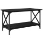 Mesa de Café Roble negro 80 x 45 x 45.5 cm Madera contrachapada en Mesas de centro | Comprar online en Foru.es