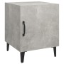 Mesitas de noche 2 unidades madera contrachapada gris hormigón de vidaXL, Mesitas de noche - Ref: Foro24-812069, Precio: 50,1...