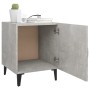 Mesitas de noche 2 unidades madera contrachapada gris hormigón de vidaXL, Mesitas de noche - Ref: Foro24-812069, Precio: 50,1...