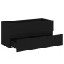 Mueble con lavabo madera de ingeniería negro de vidaXL, Tocadores de baño - Ref: Foro24-3071568, Precio: 299,38 €, Descuento: %