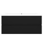 Mueble con lavabo madera de ingeniería negro de vidaXL, Tocadores de baño - Ref: Foro24-3071568, Precio: 299,38 €, Descuento: %