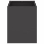Macetero de Jardín Negro 32 x 32 x 40 cm Acero laminado en frío en Macetas y jardineras | Comprar online en Foru.es
