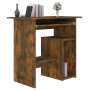 Escritorio de madera contrachapada roble ahumado 80x45x74 cm de vidaXL, Escritorios - Ref: Foro24-815477, Precio: 63,38 €, De...