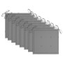 Sillas de jardín 8 unidades madera de teca con cojines de vidaXL, Sillas de jardín - Ref: Foro24-3073143, Precio: 995,85 €, D...