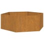 Jardinera de acero corten oxidado 138x120x45 cm de vidaXL, Maceteros y jardineras - Ref: Foro24-823677, Precio: 81,19 €, Desc...