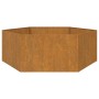 Jardinera de acero corten oxidado 138x120x45 cm de vidaXL, Maceteros y jardineras - Ref: Foro24-823677, Precio: 81,19 €, Desc...