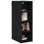Mueble colgante con estante Riga Roble negro 20 x 29,5 x 60 cm en Armarios de cocina | Comprar online en Foru.es