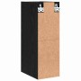Mueble colgante con estante Riga Roble negro 20 x 29,5 x 60 cm en Armarios de cocina | Comprar online en Foru.es