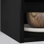 Mueble colgante con estante Riga Roble negro 30 x 29,5 x 60 cm en Armarios de cocina | Comprar online en Foru.es