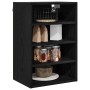Mueble colgante con estante Riga Roble negro 40 x 29,5 x 60 cm en Armarios de cocina | Comprar online en Foru.es
