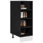 Gabinete Base de Cocina Riga Roble negro 30 x 44,5 x 81,5 cm en Armarios de cocina | Comprar online en Foru.es