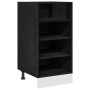 Gabinete Base de Cocina Riga Roble negro 40 x 44,5 x 81,5 cm en Armarios de cocina | Comprar online en Foru.es
