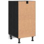 Gabinete Base de Cocina Riga Roble negro 40 x 44,5 x 81,5 cm en Armarios de cocina | Comprar online en Foru.es
