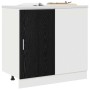 Gabinete Base de Esquina de Cocina con puerta Riga Roble negro en Armarios de cocina | Comprar online en Foru.es