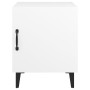 Mesitas de noche 2 unidades madera contrachapada blanca de vidaXL, Mesitas de noche - Ref: Foro24-812061, Precio: 51,55 €, De...