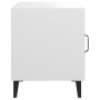 Mesitas de noche 2 unidades madera contrachapada blanca de vidaXL, Mesitas de noche - Ref: Foro24-812061, Precio: 51,55 €, De...