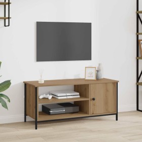Gabinete de TV Roble artesanal 100 x 40 x 45 cm en Muebles TV | Comprar online en Foru.es