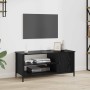 Gabinete de TV Roble Negro 100 x 40 x 45 cm en Muebles TV | Comprar online en Foru.es